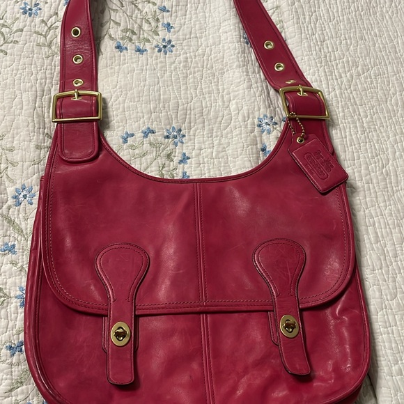 Coach Leather Shoulder Bag- vintage-rare find-limited edition Bleecker Street - Picture 1 of 3
